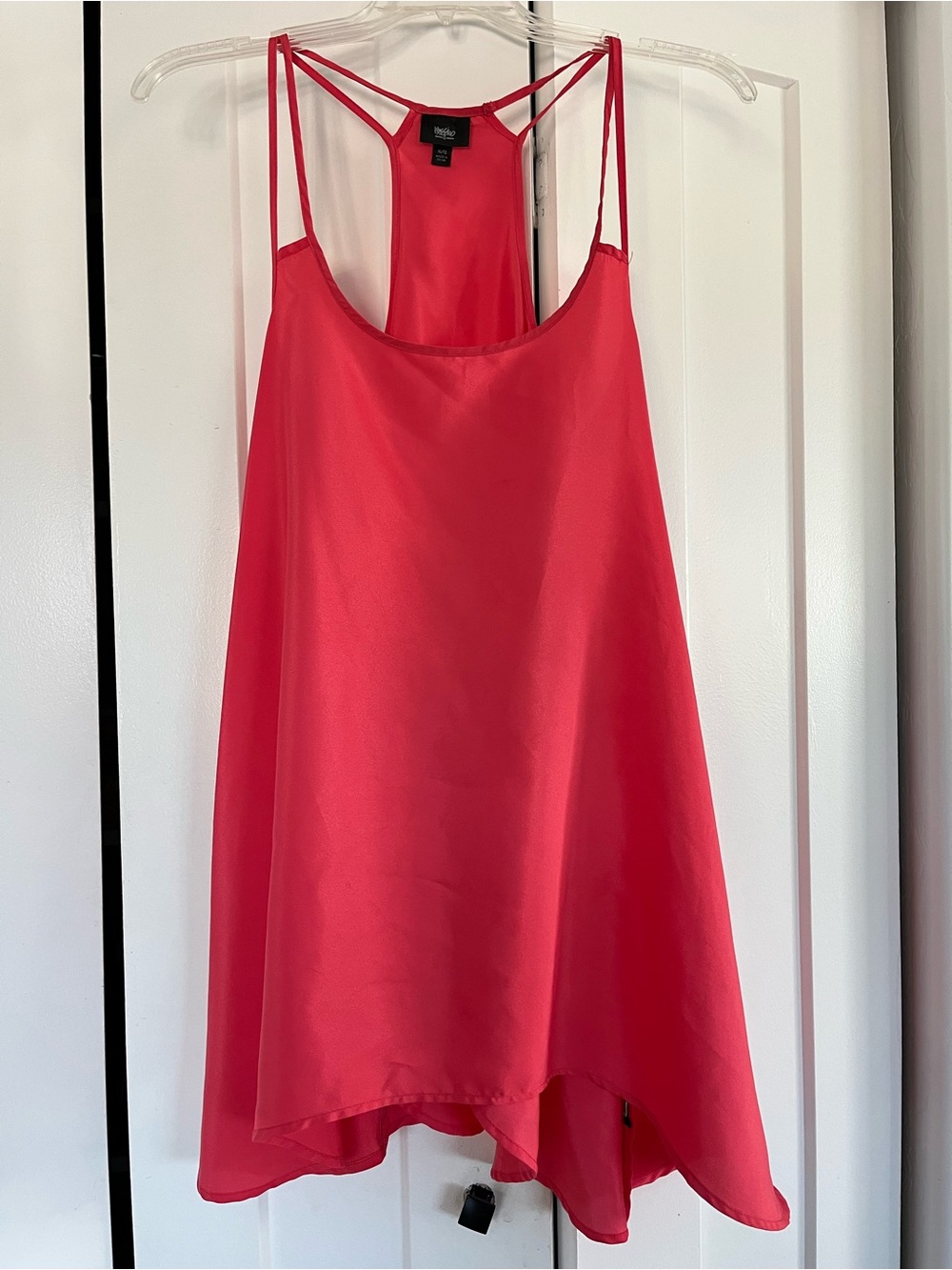Solid razorback dress